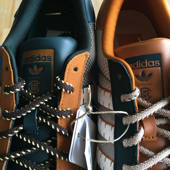 CLOT x adidas Superstar "Patchwork - Worn Sand" JR6490 Sz 9.5 - Picture 3 of 10